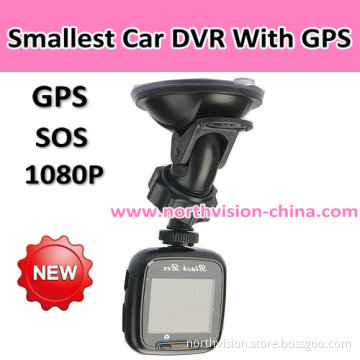 Mini Car DVR with GPS